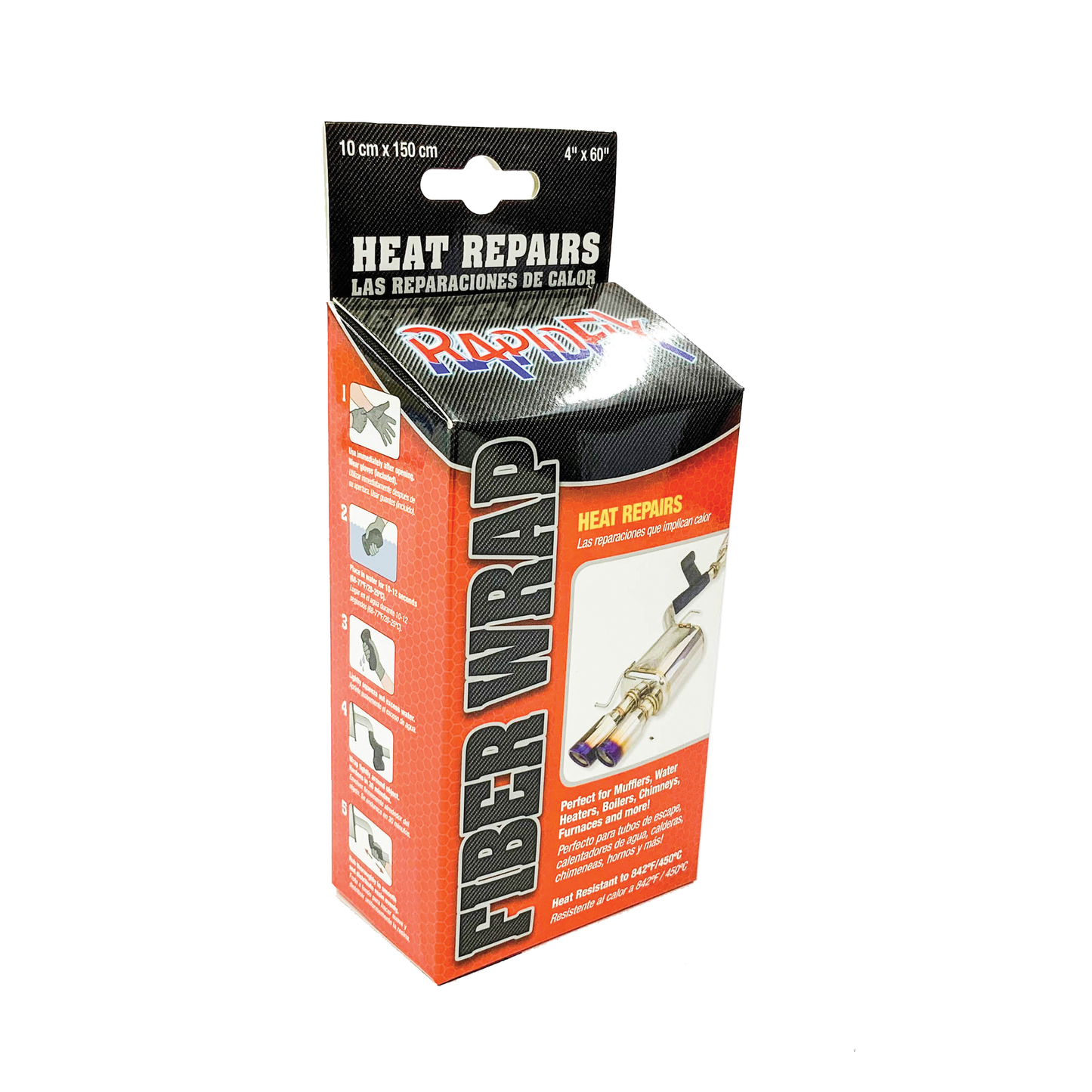 RAPIDFIX HEAT REPAIR FIBER WRAP