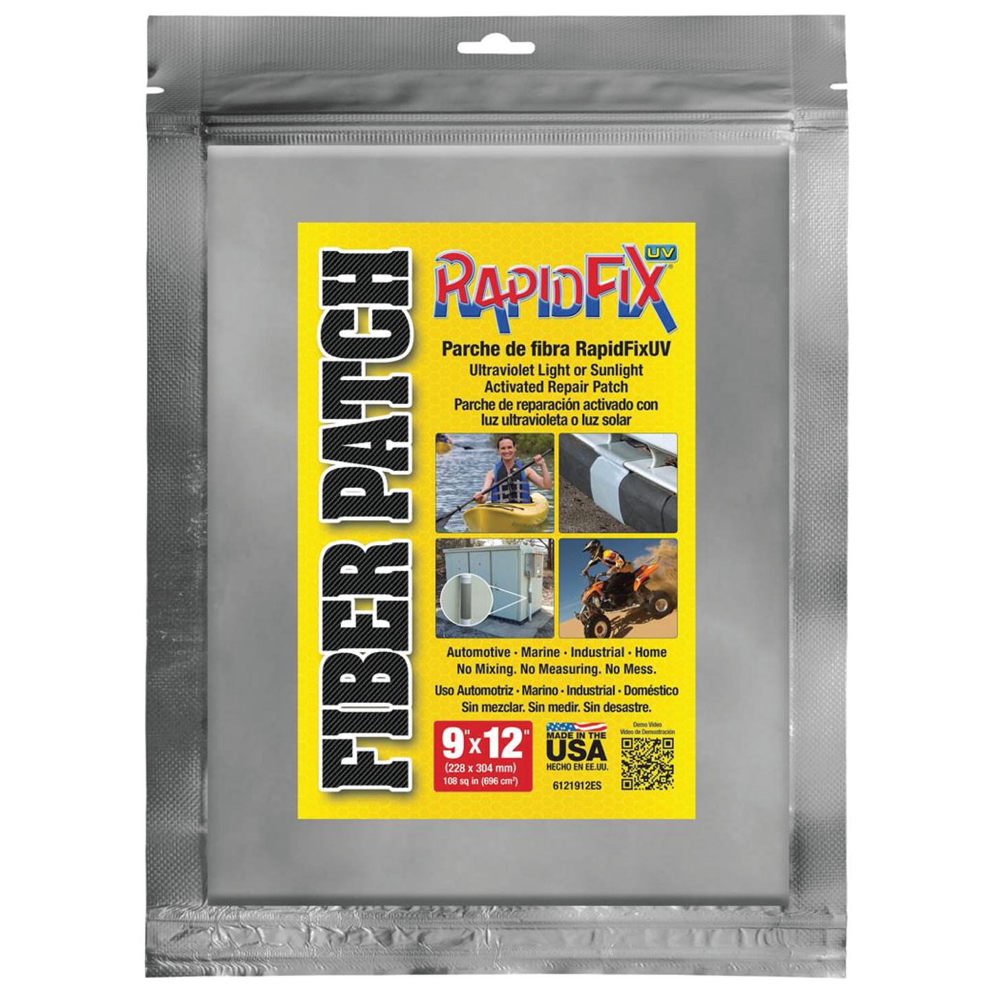 RAPIDFIX UV FIBER PATCH