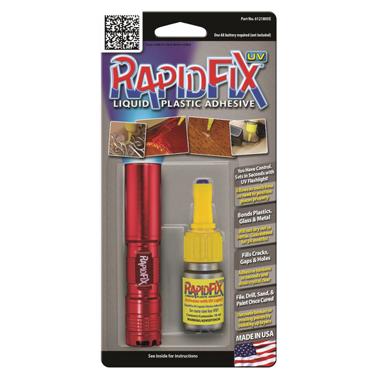 RAPIDFIX UV ADHESIVE W/FLASHLIGHT