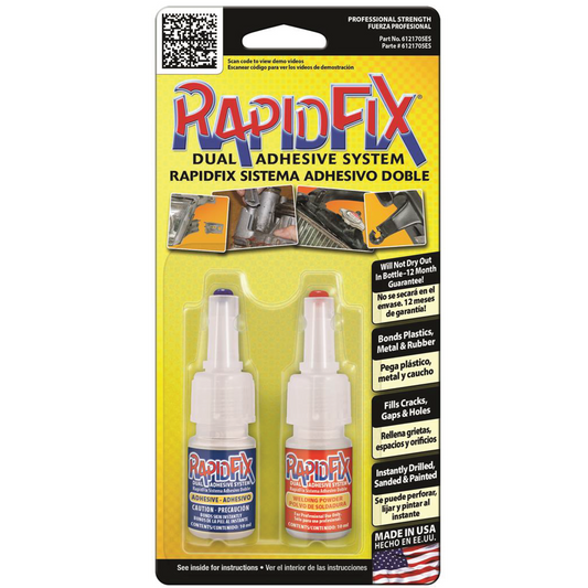 RAPIDFIX AUTOMOTIVE DUAL ADHESIVE SYSTEM